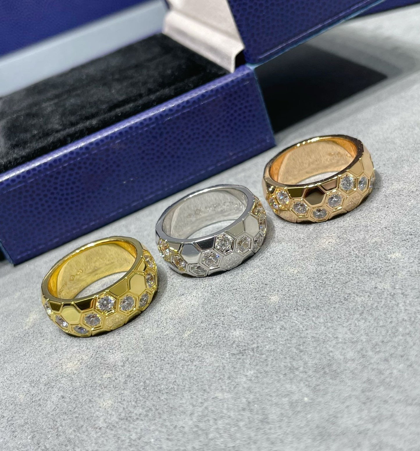 [Clover Jewelery]BEE LOVE DIAMOND LARGE RING