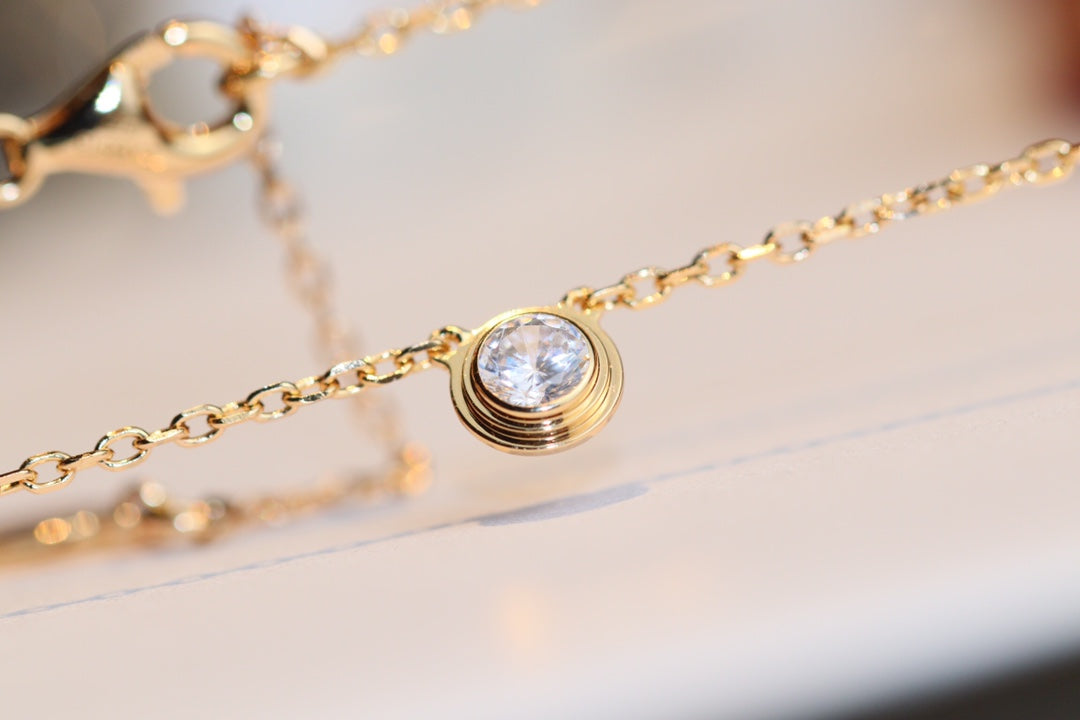 [Clover Jewelery]DAMOUR DIAMOND NECKLACE