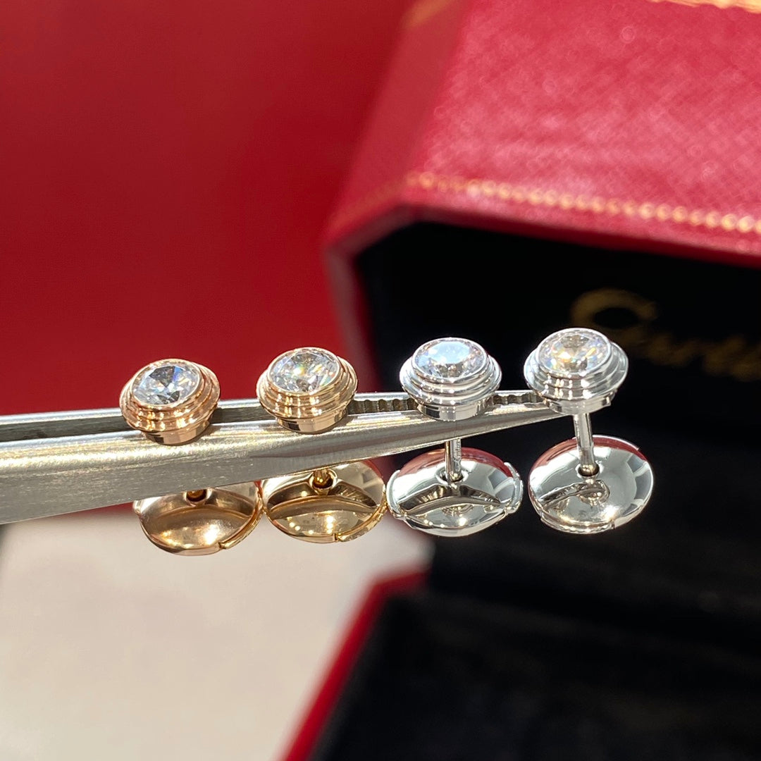 [Clover Jewelery]DAMOUR DIAMOND EARRINGS