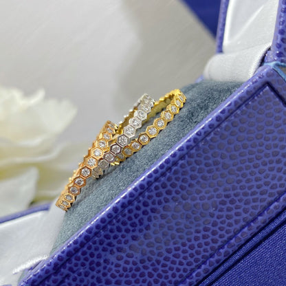 [Clover Jewelery]BEE LOVE DIAMOND PAVED SMALL RING