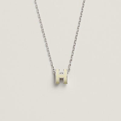 [Clover Jewelery]HM CLIC YELLOW ENAMEL GOLD NECKLACE