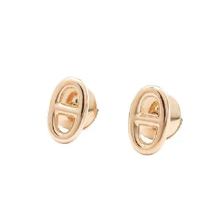 [Clover Jewelery]CHAINE SMALL EARRINGS GOLD AND SILVER