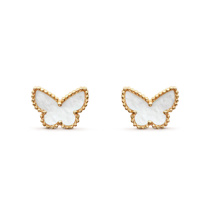 [Clover Jewelery]SWEET BUTTERFLY MOP EARSTUDS