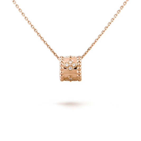 [Clover Jewelery]PERLEE PEDANT NECKLACE GOLD / ROSE GOLD