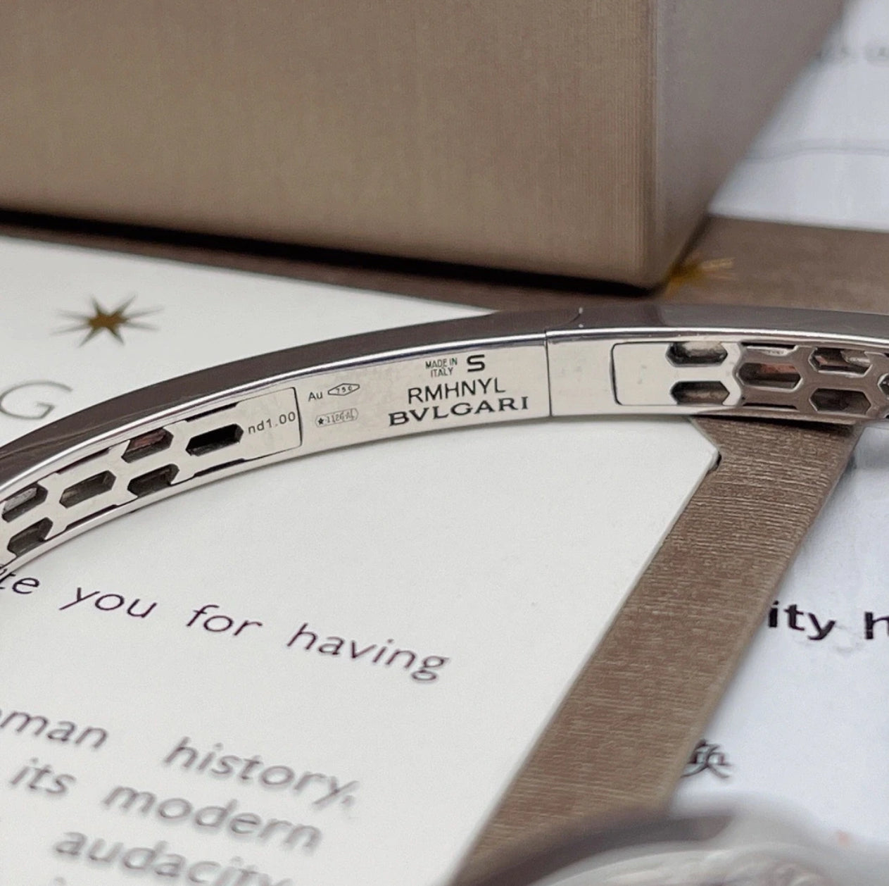 [Clover Jewelery]HAUTE COUTURE SILVER SERPENTI BRACELET