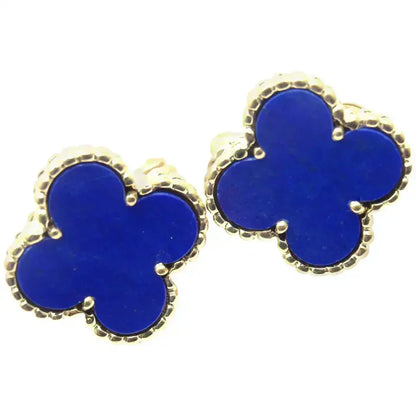 [Clover Jewelery]CLOVER MINI 9.5MM TURQUOISE EARRINGS