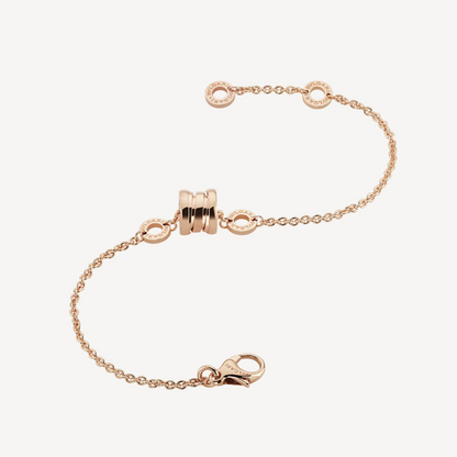 [Clover Jewelery]ZERO 1 SOFT PINK GOLD BRACELET