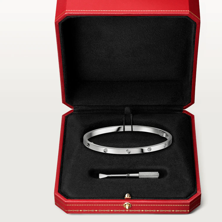 [Clover Jewelery]LOVE BRACELET 3.65MM 10 DIAMONDS