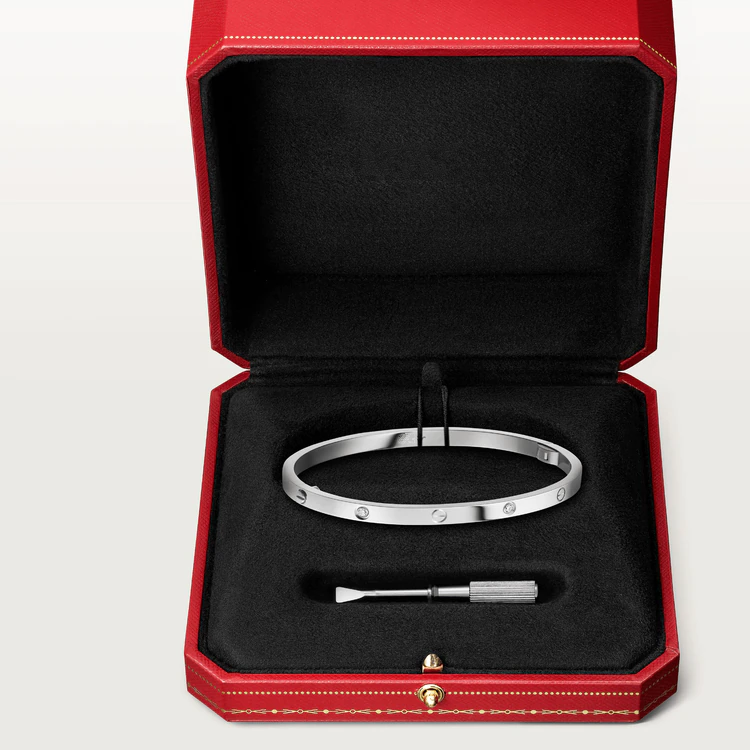 [Clover Jewelery]LOVE BRACELET 3.65MM 6 DIAMONDS