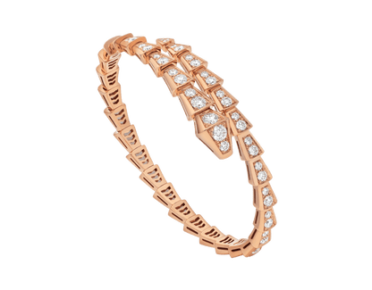 [Clover Jewelery]SERPENTI BRACELET 6.8MM PINK GOLD DIAMOND