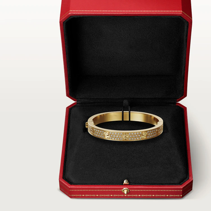 [Clover Jewelery]LOVE BRACELET 6.1MM DIAMOND-PAVED