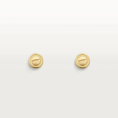 [Clover Jewelery]LOVE EARRINGS GOLD 10MM