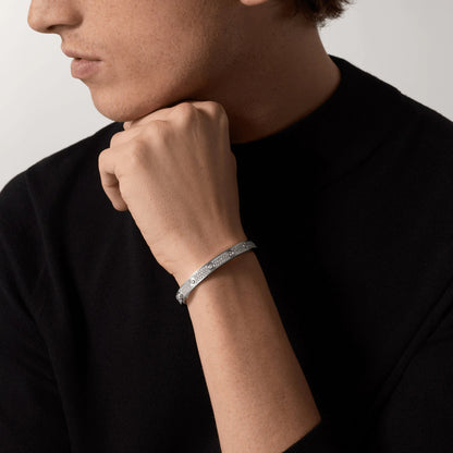 [Clover Jewelery]LOVE BRACELET 6.1MM DIAMOND-PAVED 10 BIG DIAMONDS