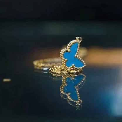 [Clover Jewelery]BUTTERFLY TURQUOISE BUTTERFLY BRACELET