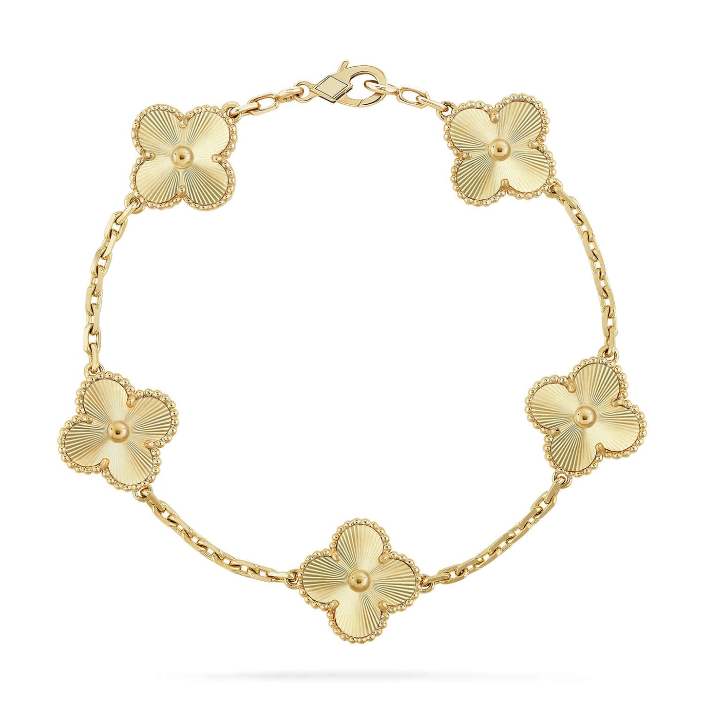 [Clover Jewelery]CLOVER 5 FLOWERS LASER BRACELET