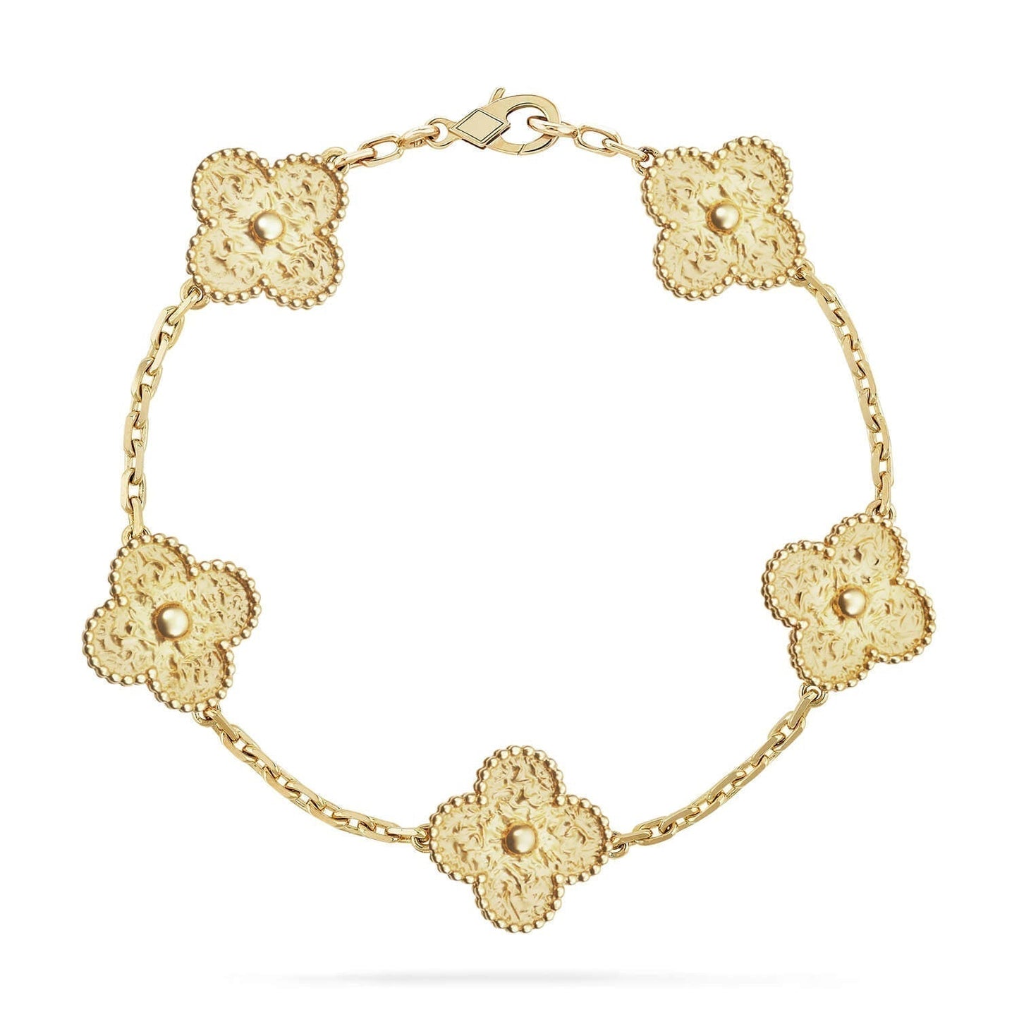 [Clover Jewelery]CLOVER 5 MOTIFS BRONZING BRACELET