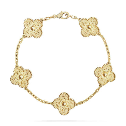 [Clover Jewelery]CLOVER 5 MOTIFS BRONZING BRACELET