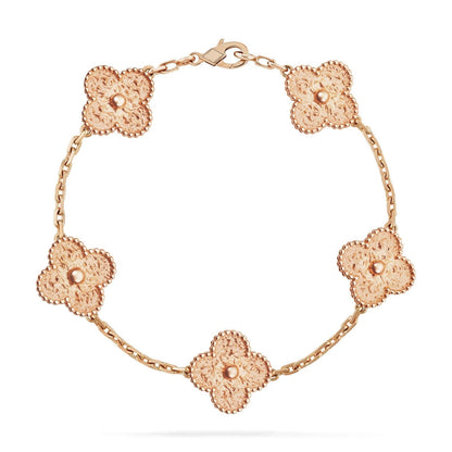 [Clover Jewelery]CLOVER 5 MOTIFS BRONZING BRACELET