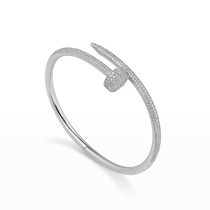 [Clover Jewelery]JUSTE BRACELET 3.5MM ALL DIAMONDS