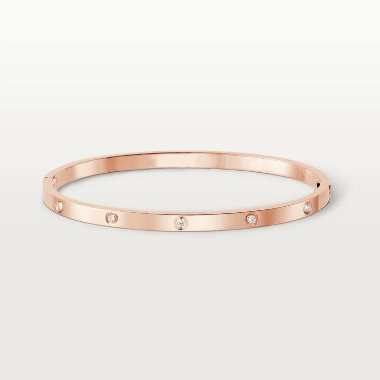 [Clover Jewelery]LOVE BRACELET 3.65MM 10 DIAMONDS