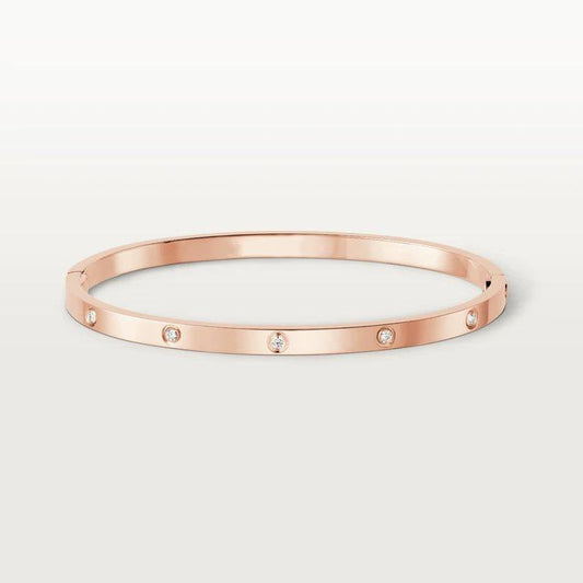 [Clover Jewelery]LOVE BRACELET 3.65MM 10 DIAMONDS