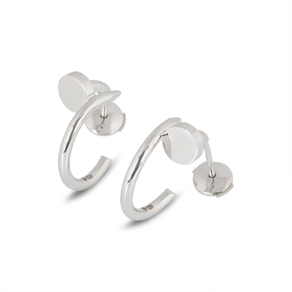 [Clover Jewelery]JUSTE EARRINGS SILVER