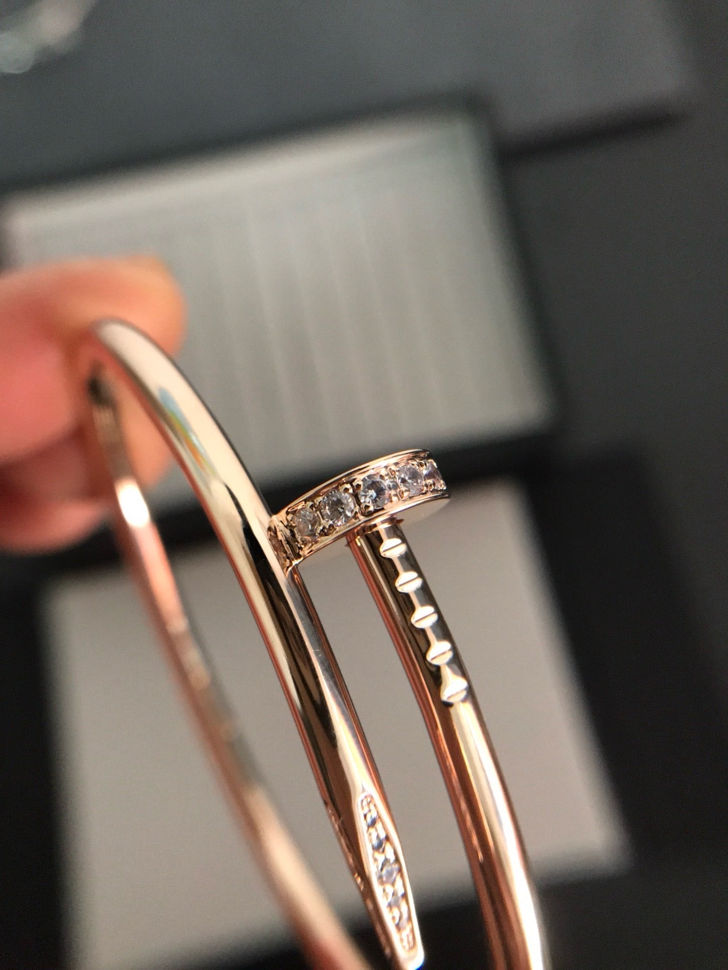 [Clover Jewelery]JUSTE BRACELET 3.5MM DIAMONDS