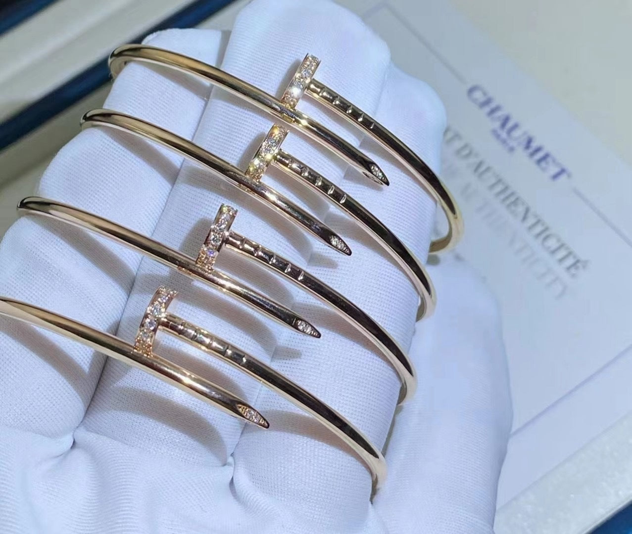 [Clover Jewelery]JUSTE BRACELET 2.5MM DIAMONDS
