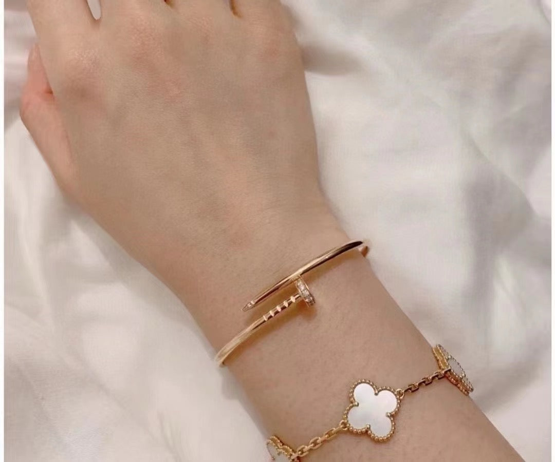 [Clover Jewelery]JUSTE BRACELET 2.5MM DIAMONDS