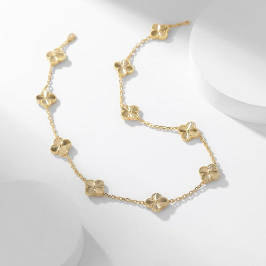 [Clover Jewelery]CLOVERS THE 10-MOTIFS LASER NECKLACE