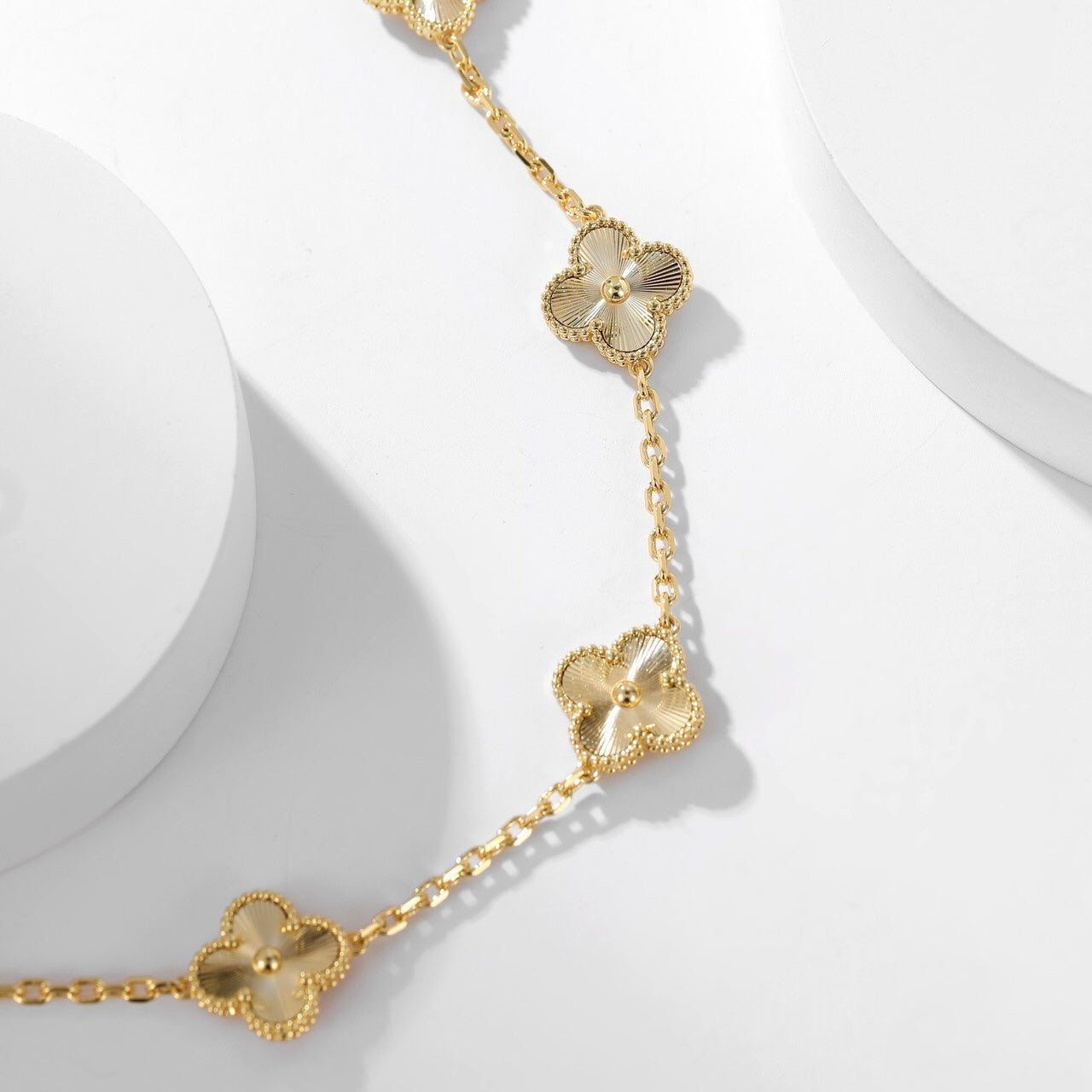 [Clover Jewelery]CLOVERS THE 10-MOTIFS LASER NECKLACE