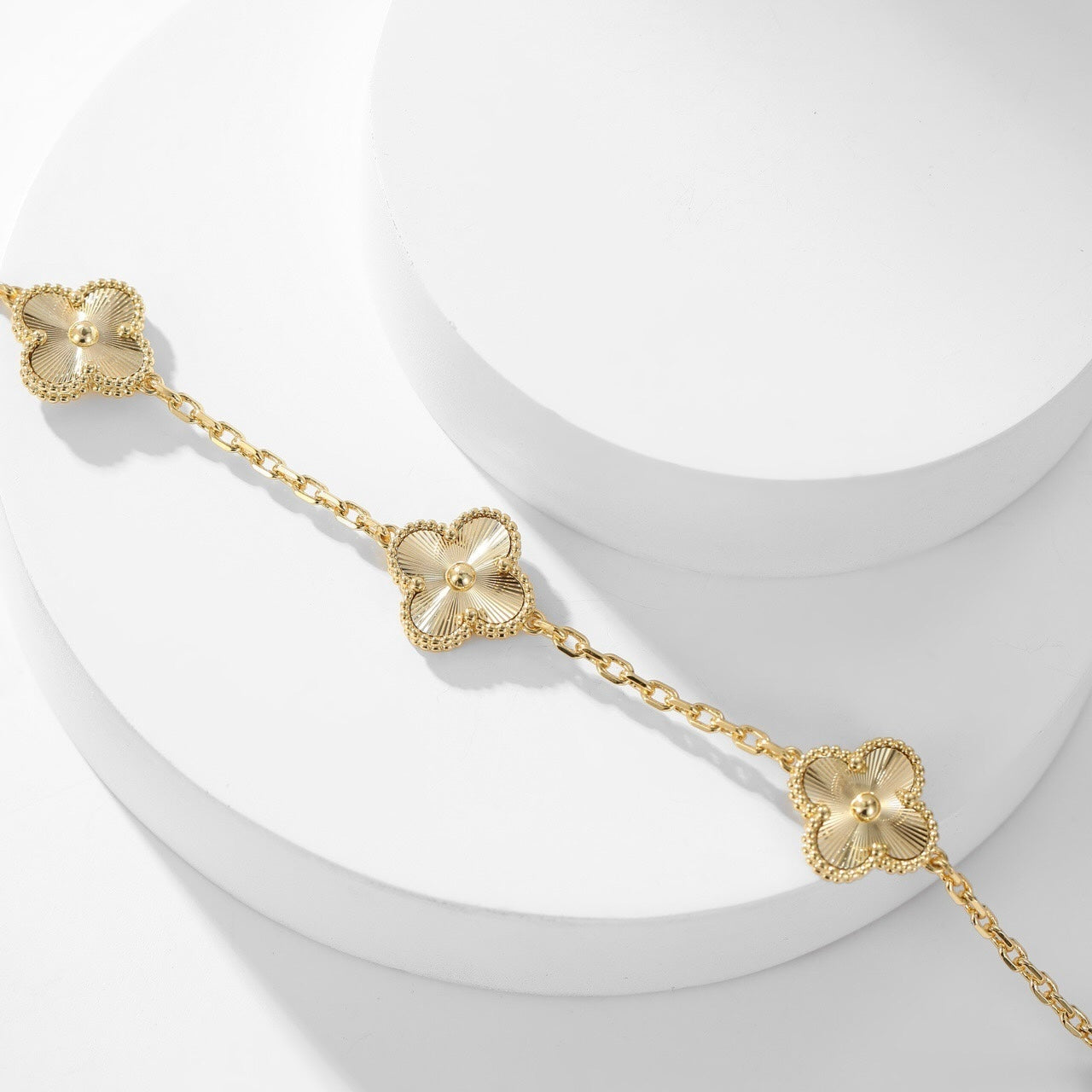 [Clover Jewelery]CLOVERS THE 10-MOTIFS LASER NECKLACE