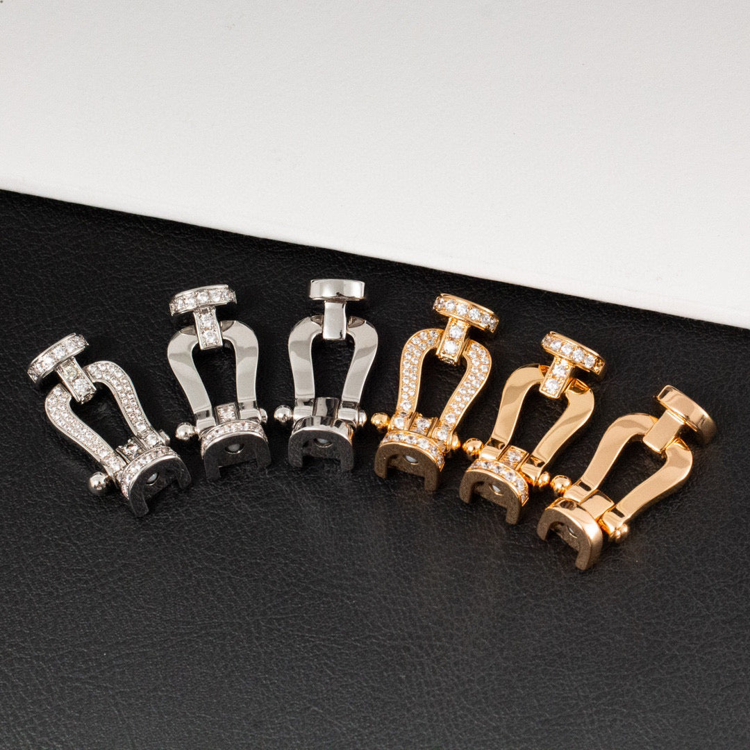 [Clover Jewelery]FORCE LARGE HORSESHOE NO DIAMOND BRACELET SILVER