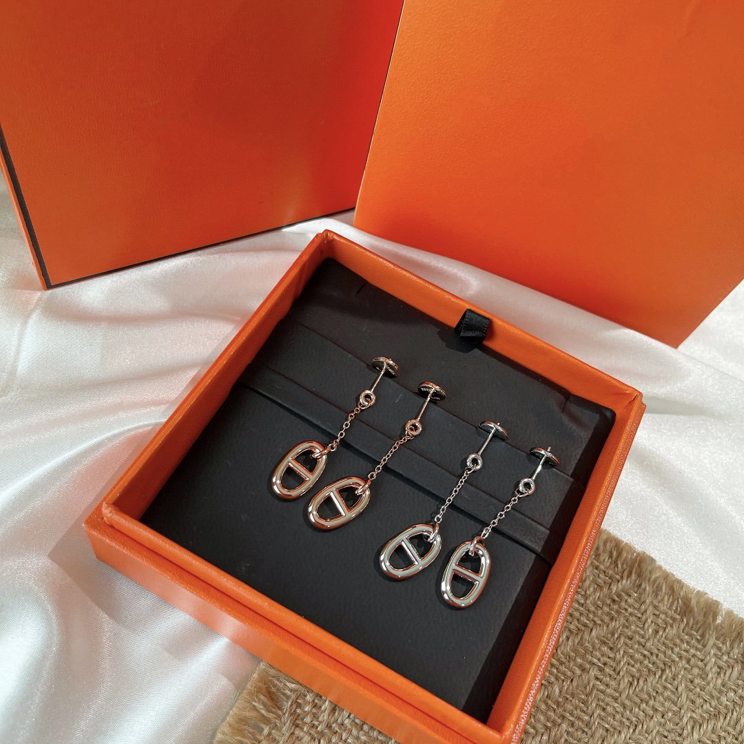 [Clover Jewelery]CHAINE TASSEL EARRINGS