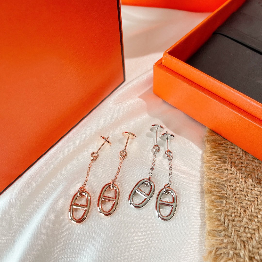 [Clover Jewelery]CHAINE TASSEL EARRINGS
