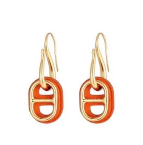 [Clover Jewelery]HM O'MAILLON GOLD EARRINGS