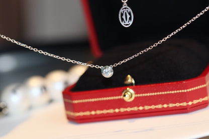 [Clover Jewelery]DAMOUR DIAMOND NECKLACE