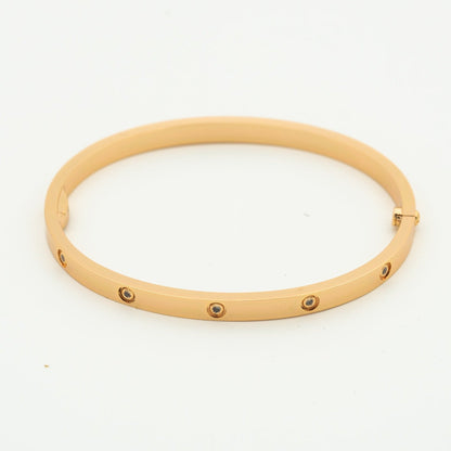 [Clover Jewelery]LOVE BRACELET 3.65MM 10 DIAMONDS