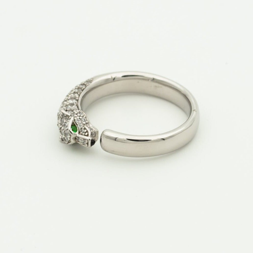[Clover Jewelery]PANTHERE RING DIAMOND 7.3MM