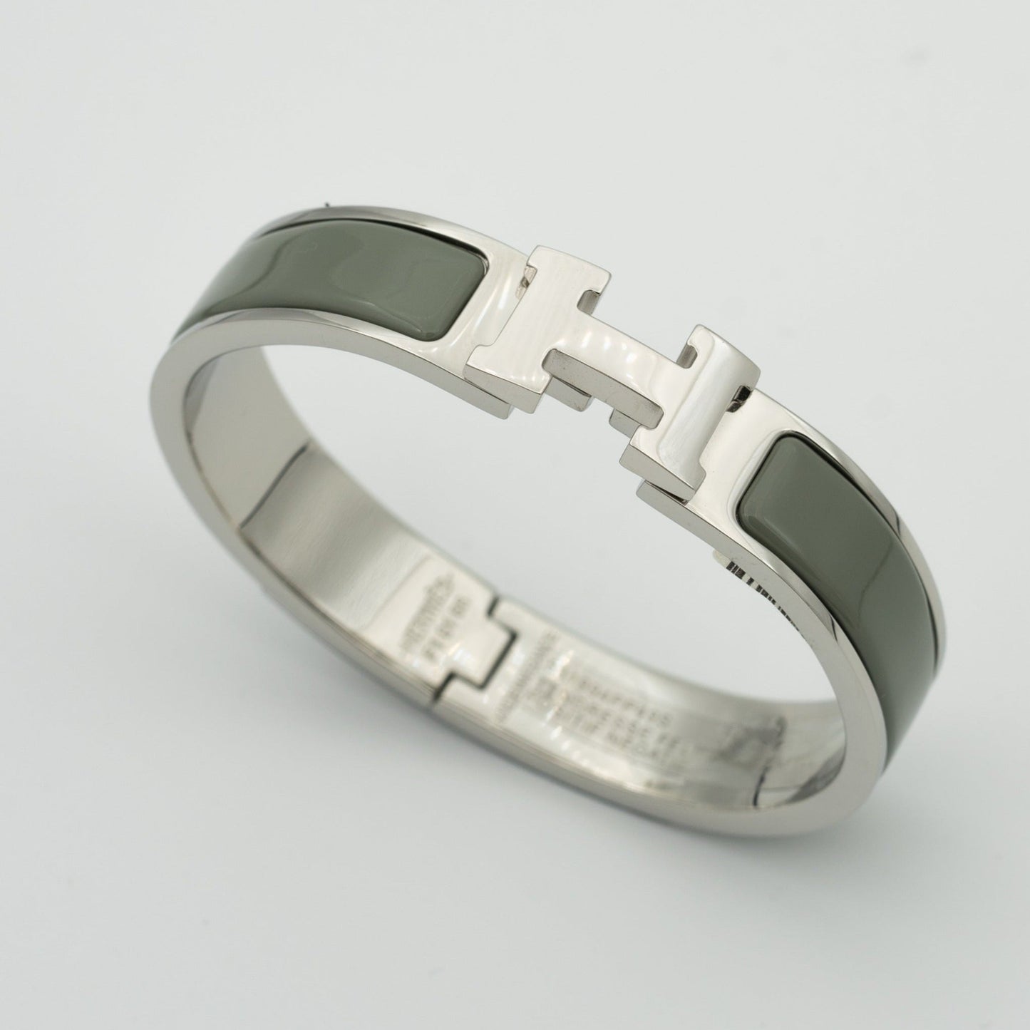 [Clover Jewelery]H BRACELET BLUE GREEN 12MM