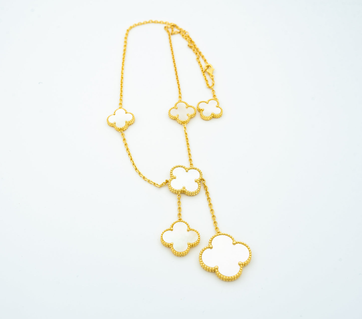 [Clover Jewelery]CLOVER MOTHER OF PEARL NECKLACE 6 MOTIF