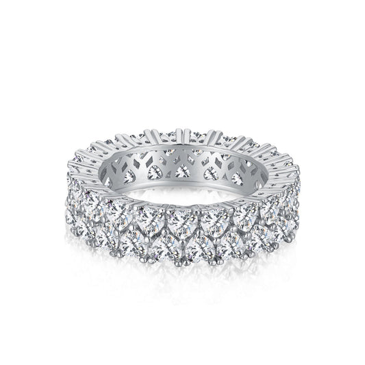 [Clover Jewelery]Sparkling Full Heart Ring