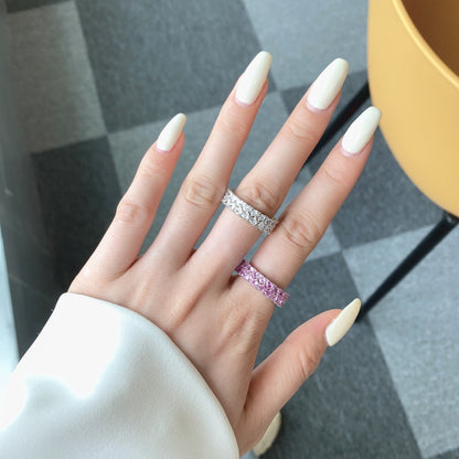 [Clover Jewelery]Sparkling Full Heart Ring