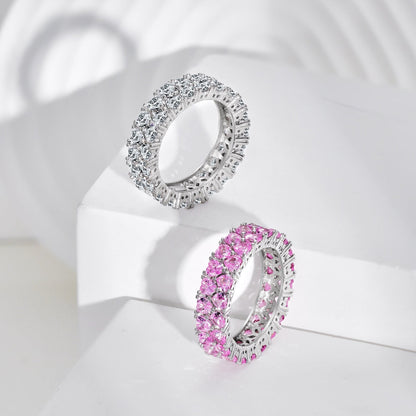 [Clover Jewelery]Sparkling Full Heart Ring