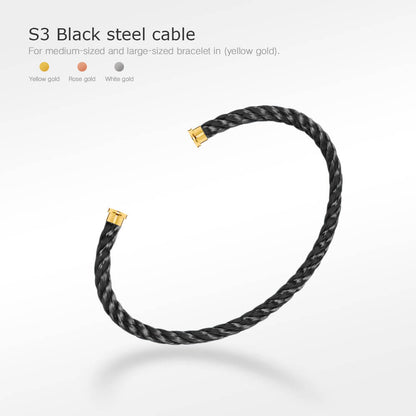 [Clover Jewelery]FORCE SERIES BRACELET CABLES 50 CHOICES (DIY SELECTION)