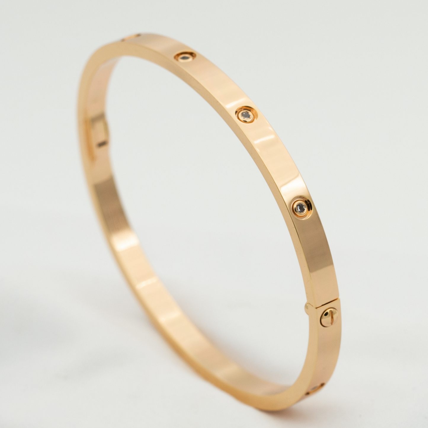 [Clover Jewelery]LOVE BRACELET 3.65MM 10 DIAMONDS
