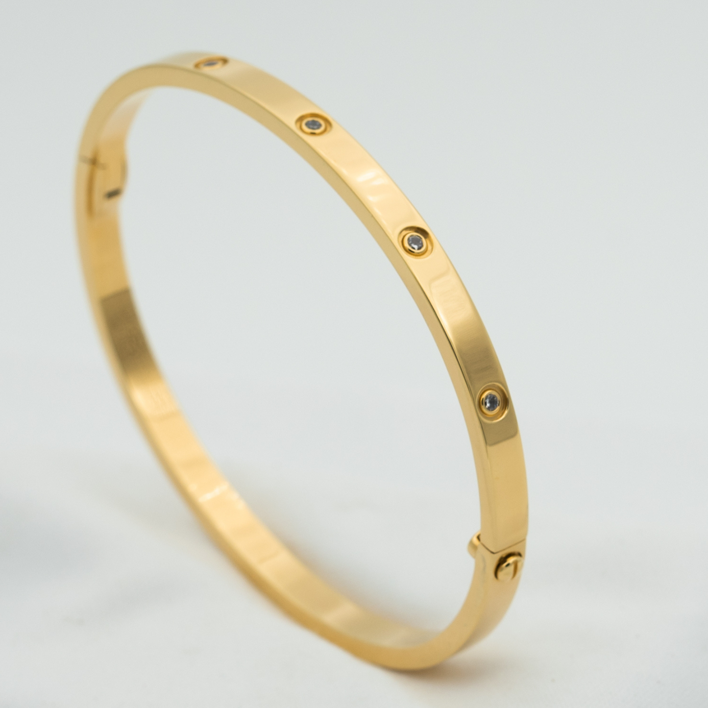 [Clover Jewelery]LOVE BRACELET 3.65MM 10 DIAMONDS