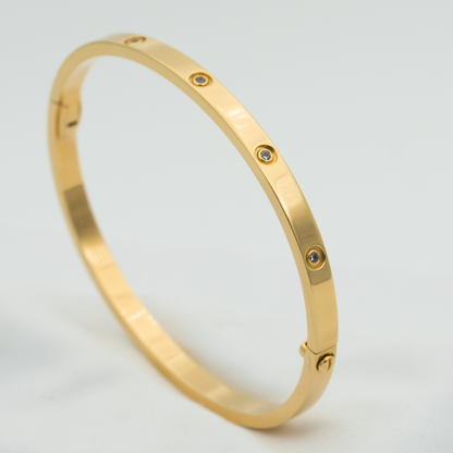 [Clover Jewelery]LOVE BRACELET 3.65MM 10 DIAMONDS
