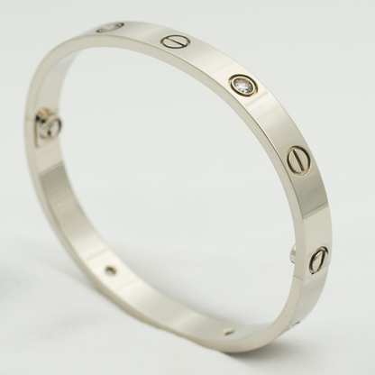 [Clover Jewelery]LOVE BRACELET 6.1MM 4 DIAMONDS