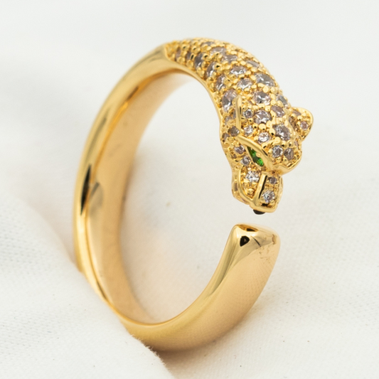 [Clover Jewelery]PANTHERE RING DIAMOND 7.3MM